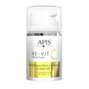 APIS RE-VIT C, Revitalisierende Tagescreme mit Vitamin C, LSF 15, 50ml